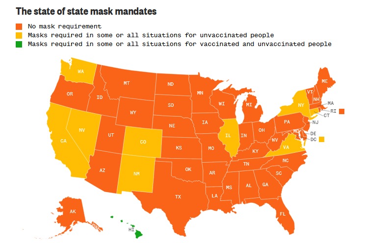 The State of State Mask Mandates