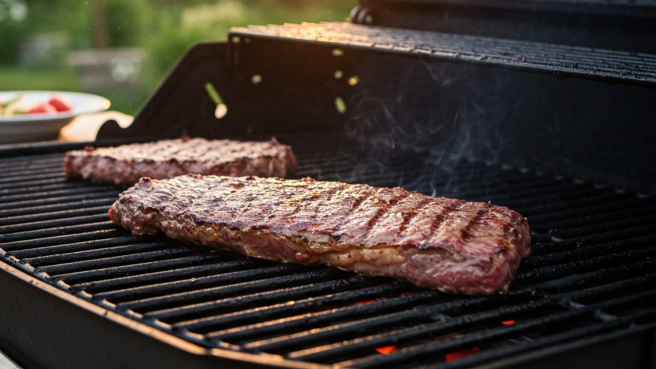 How to Cook Skirt Steak Outside